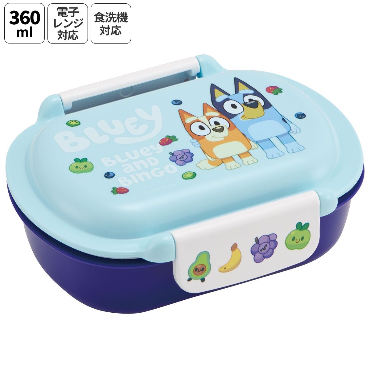 スケーター お弁当箱 子供 360ml 洗いやすい パッキン 日本製 食洗機