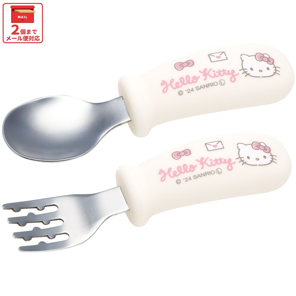 メール便対象品】 握りやすい シリコーン スプーン フォーク セット