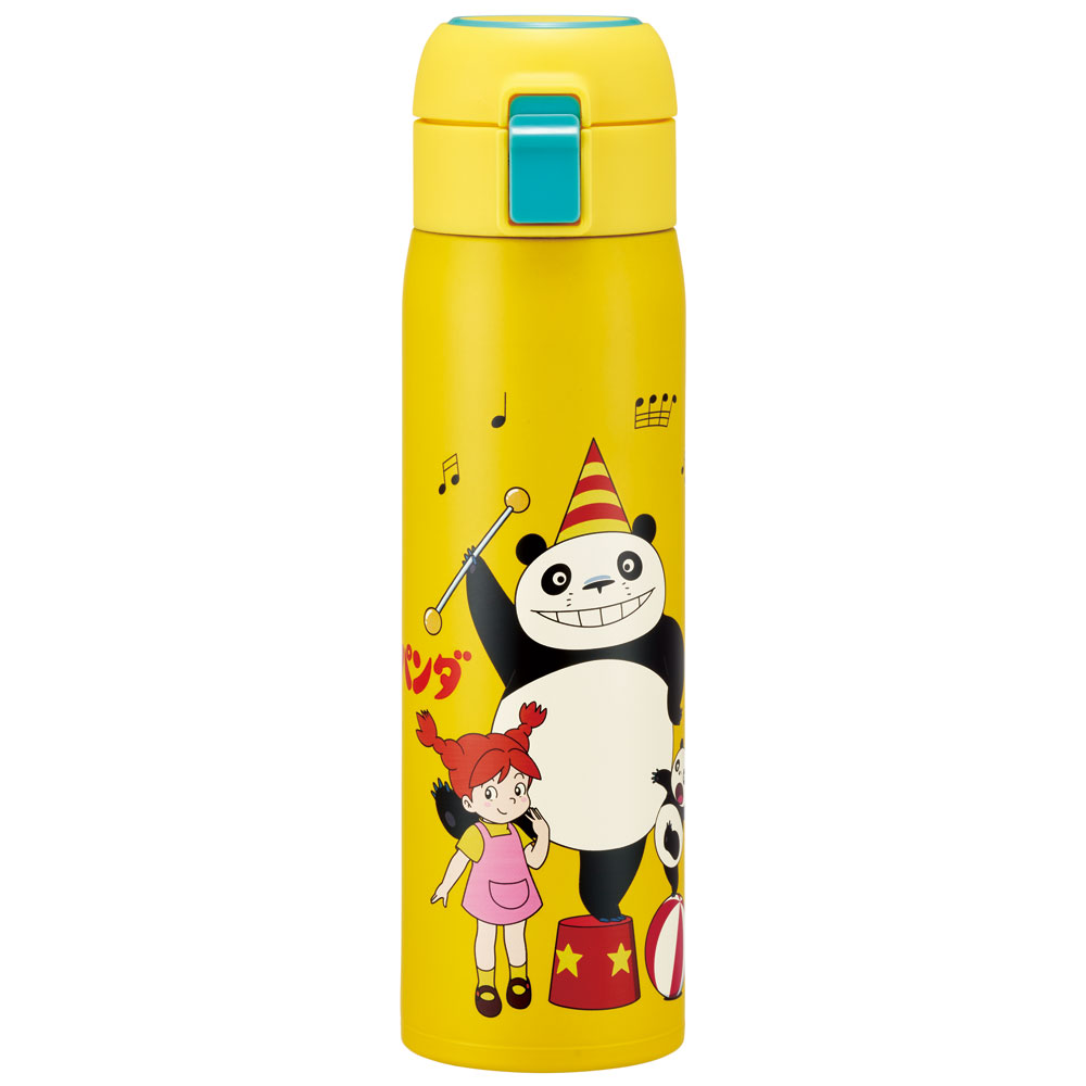 ワンプッシュステンレスボトル 480ml パンダコパンダ／STOT5_4973307635595