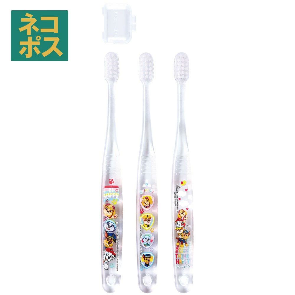 スイートハミガキキッズ ヨッシー カービィ 歯ブラシ ３本セット クリア歯ブラシ 3本セット/園児用おさるのジョージ23
