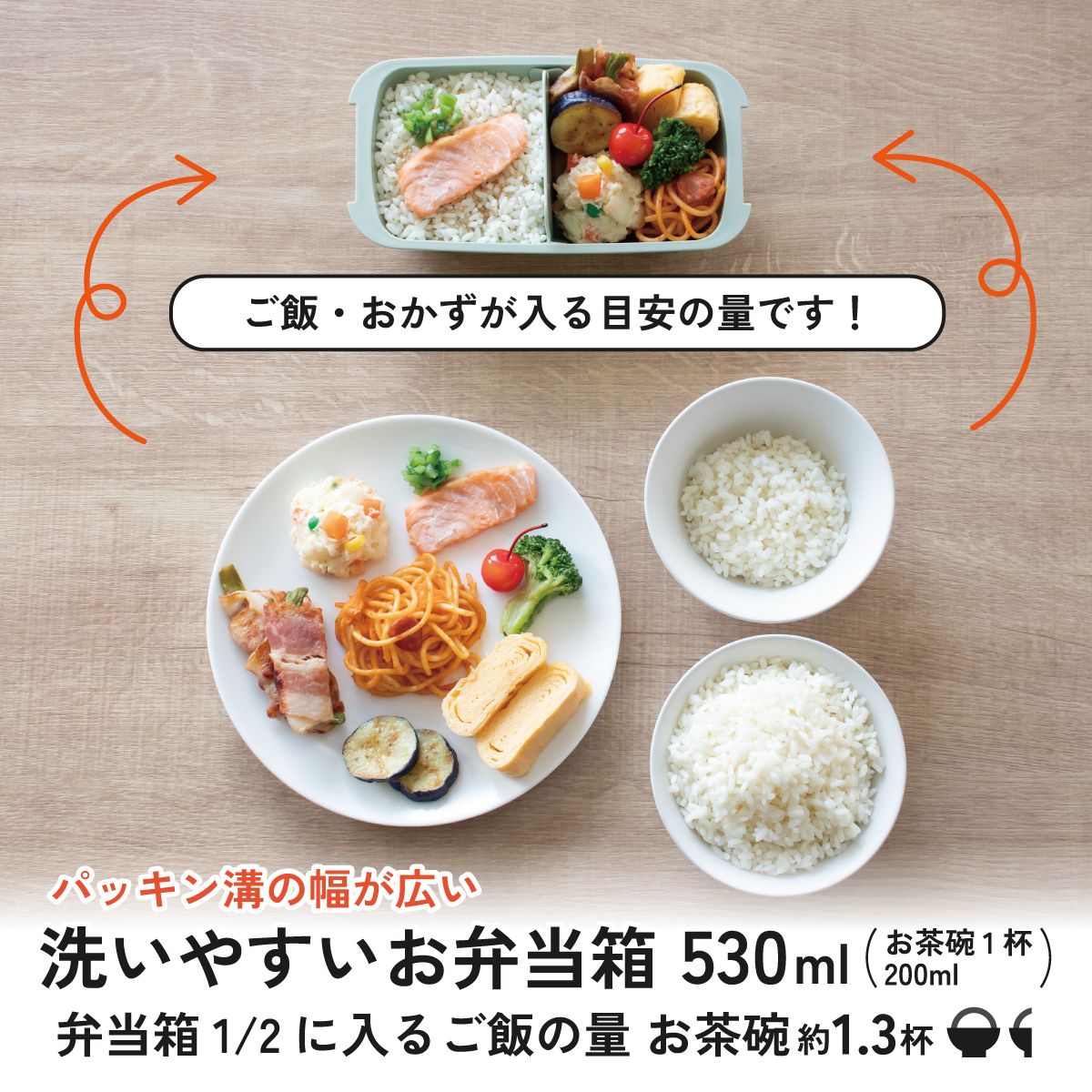 【送料無料】スケーター 洗いやすい弁当箱 パッキン溝の幅が広い ふわっと お弁当箱 530ml 1段 弁当 skater PTLB6B はんぎょどん ハンギョドン 男の子 女の子【子供 大人 バイオマス ランチボックス レンジ 食洗機 対応】