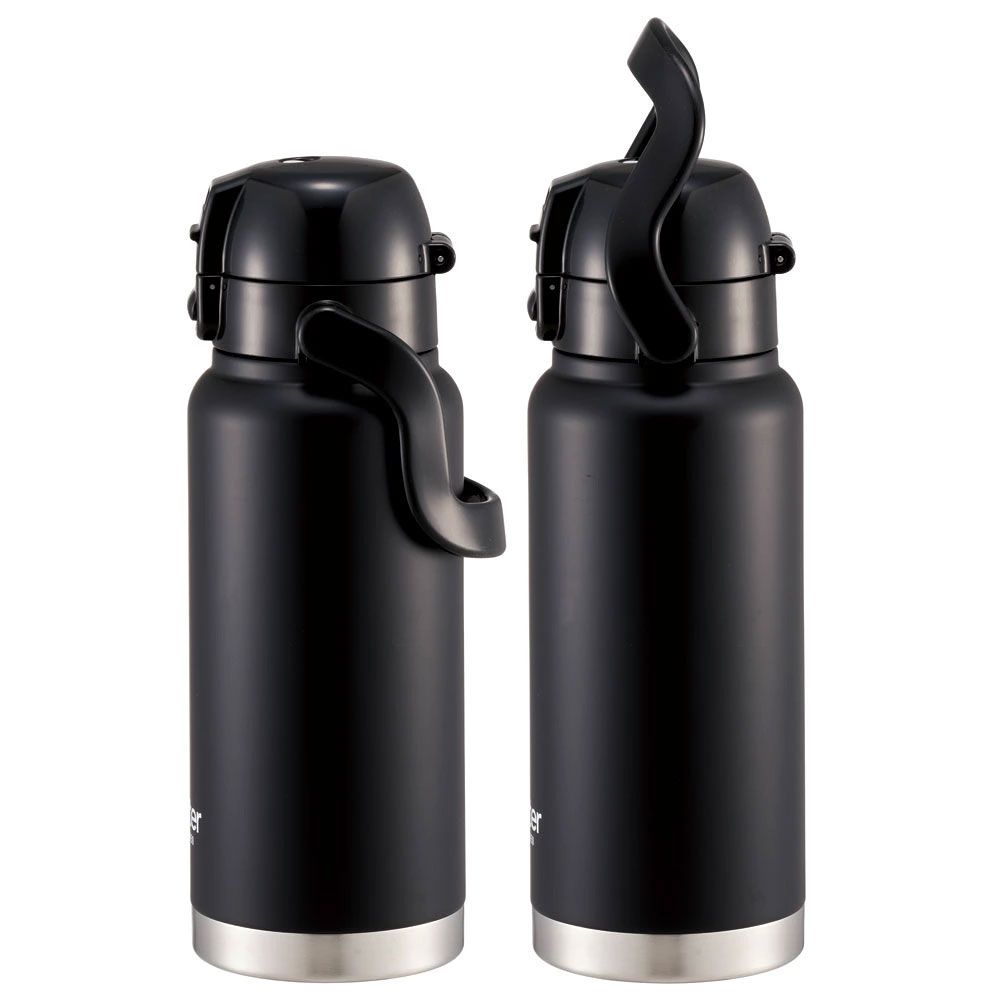 ハンドル付ワンプッシュダイレクトボトル 800ml ブラック