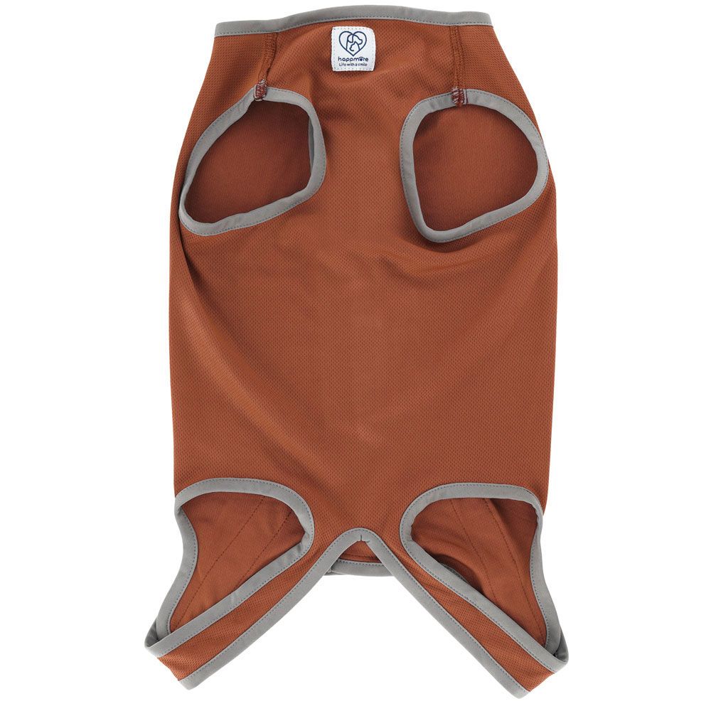 【メール便対象品】 ペット用 術後服 犬 女の子用 6号 ブラウン PETCF4 スケーター メス 雌【服 抗菌 消臭 手術後 ウェア いぬ わんちゃん 肌にやさしい 着せやすい 傷なめ 防止 傷口 保護 茶】