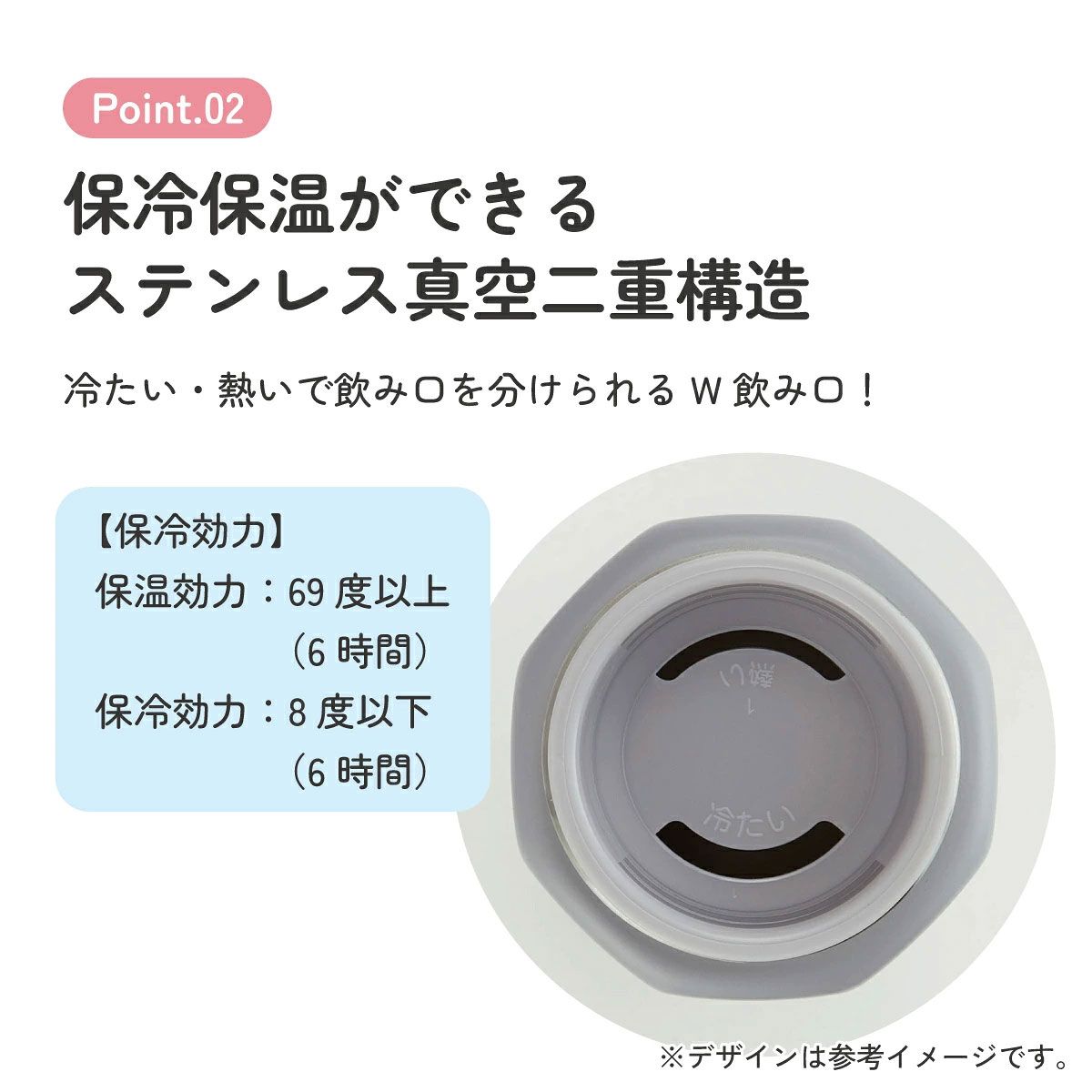 【送料無料】八角形 ステンレス マグボトル 水筒 500ml 保冷 保温 直飲み 大人 キャラクター skater スケーター STO5 ミッキーマウス チャコール ミッキー Mickey