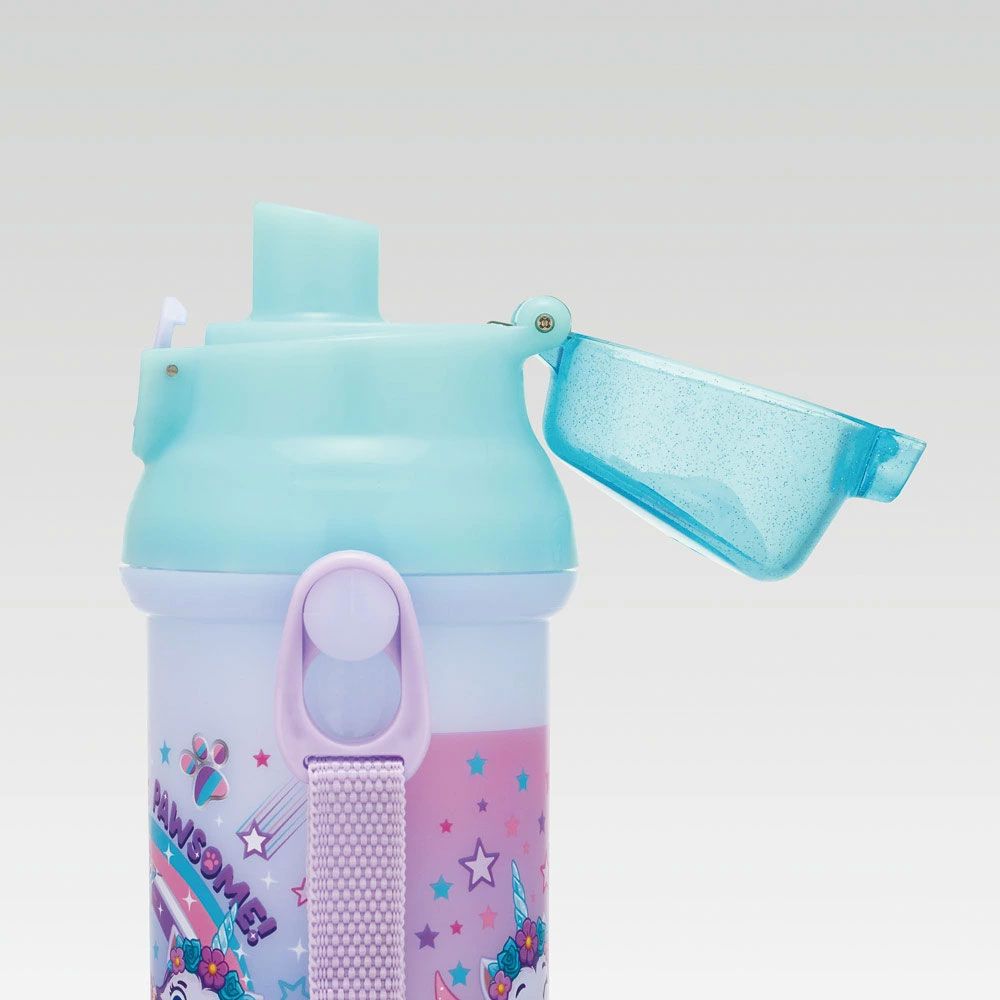 【送料無料】スケーター 水筒 直飲み 大容量 480ml ワンタッチ プラスチック 食洗機対応 キッズ 幼児 skater PSB5SAN パウ パトロール ユニコーン パウパト 男の子 男子 男児【ショルダー ベルト 子供 こども 子ども 子供用 小学生 小学校】