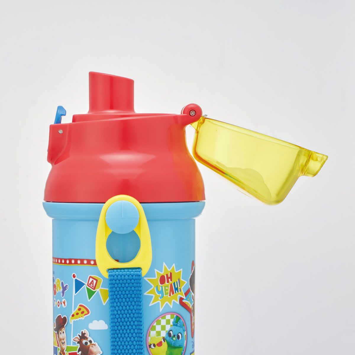 スケーター 水筒 直飲み 大容量 480ml ワンタッチ プラスチック 食洗機対応 キッズ 幼児 skater PSB5SAN トイストーリー 27年 トイ・ストーリー 男の子 女の子【ショルダー ベルト 子供 こども 子ども 子供用 小学生 小学校】