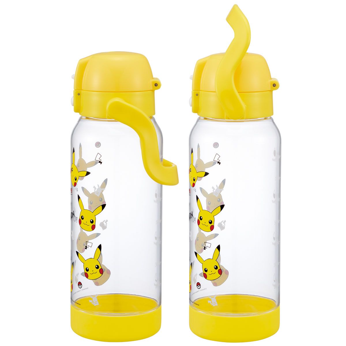 スケーター ドリンク マーカー ボトル 1L タイムマーカー 付き 目盛り 水筒 キャラクター skater PDMK10 ポケットモンスター ポケモン ピカチュウ フェイス 25【タイムマーカーウォーターボトル ウォーターボトル マグ】