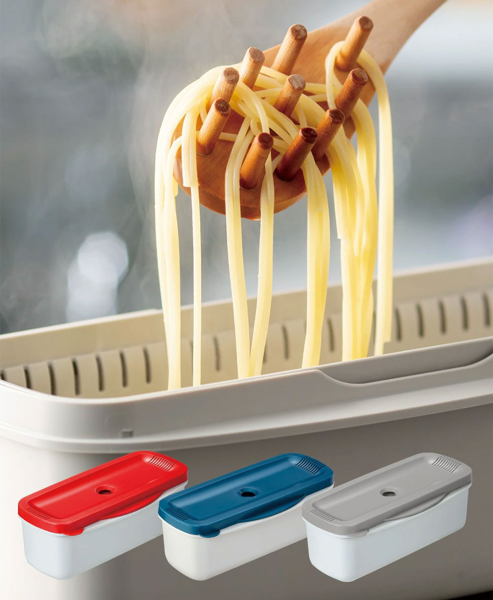 【送料無料】電子レンジ スチーム パスタ メーカー スパゲッティ 簡単 調理 料理 便利 スケーター skater MWPSM1 グレー おしゃれ シンプル