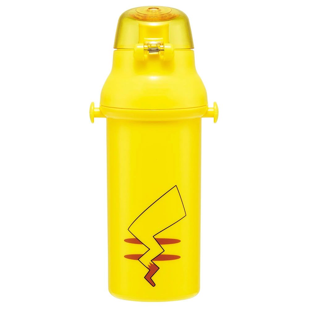 【送料無料】スケーター 水筒 直飲み 大容量 480ml ワンタッチ プラスチック 食洗機対応 キッズ 幼児 skater PSB5SAN ポケットモンスター ポケモン ピカチュウ フェイス 25年【ショルダー ベルト 子供 こども 子ども 子供用 小学生 小学校】