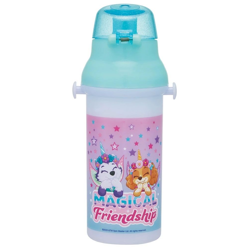 【送料無料】スケーター 水筒 直飲み 大容量 480ml ワンタッチ プラスチック 食洗機対応 キッズ 幼児 skater PSB5SAN パウ パトロール ユニコーン パウパト 男の子 男子 男児【ショルダー ベルト 子供 こども 子ども 子供用 小学生 小学校】