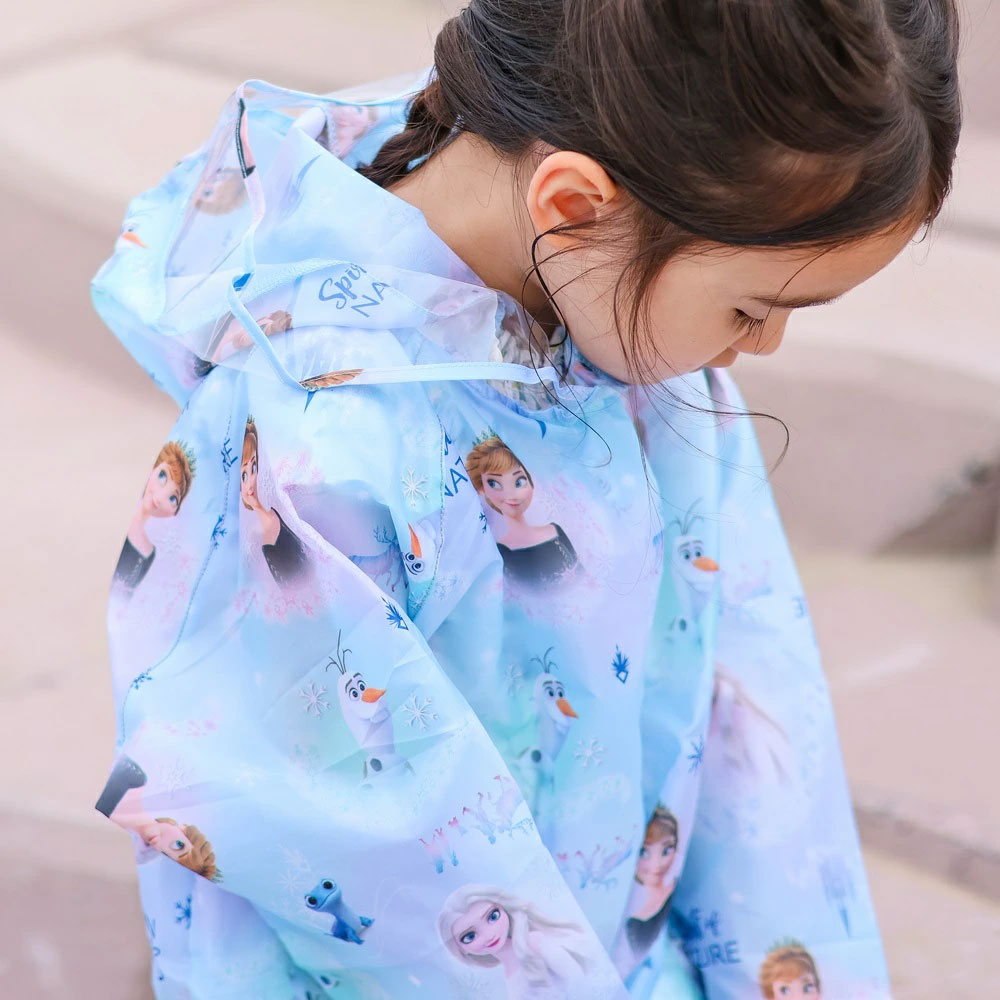 【メール便対象品】 レインコート キッズ 子供 ランドセル 対応 子ども 通学 キャラクター skater スケーター RACO1M アナと雪の女王 2 アナ雪 ディズニー 女の子 女子