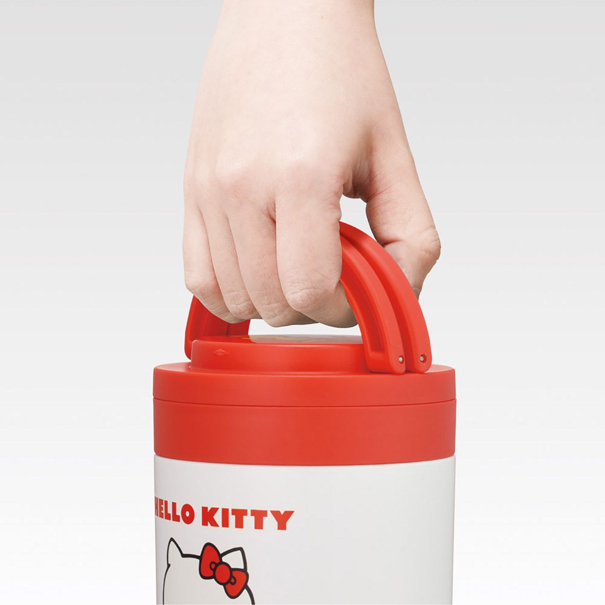 【送料無料】スケーター デリカポット 500ml 保温 保冷 スープジャー ハンドル付き 可愛い キャラクター skater LJFO5 ハローキティ キティちゃん キティ サンリオ 女の子【フードジャー スープ 持ち運び お弁当 ステンレス】