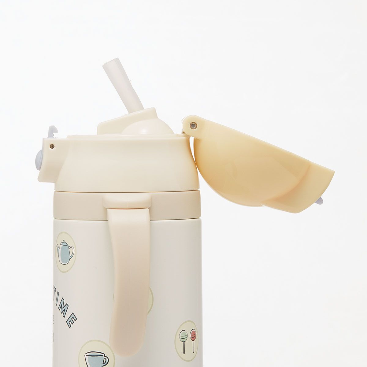 スケーター 保冷 ステンレス ストローマグ 350ml ベビーマグ ベビー 水筒 赤ちゃん マグ skater STWM3N おさるのジョージ ひとまねこざる 男の子 女の子【トレーニングマグ 子供 ワンプッシュ かわいい ギフト】