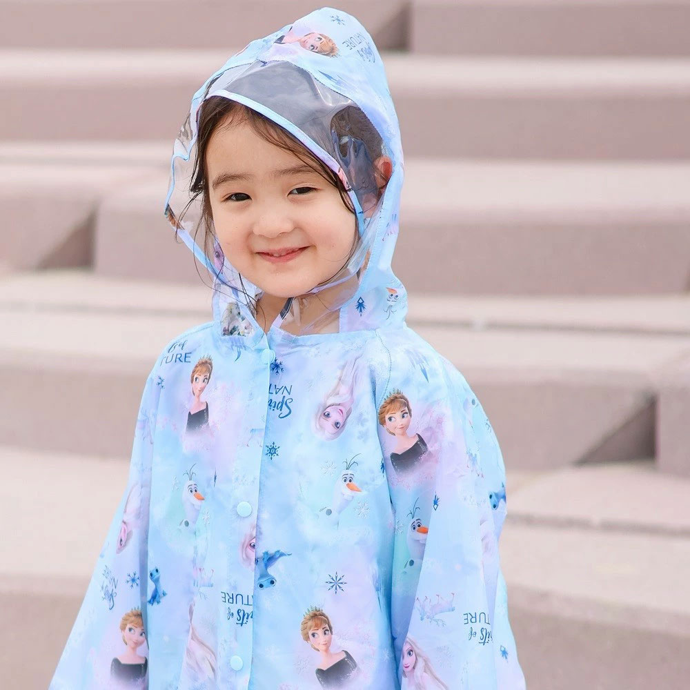 【メール便対象品】 レインコート キッズ 子供 ランドセル 対応 子ども 通学 キャラクター skater スケーター RACO1M アナと雪の女王 2 アナ雪 ディズニー 女の子 女子