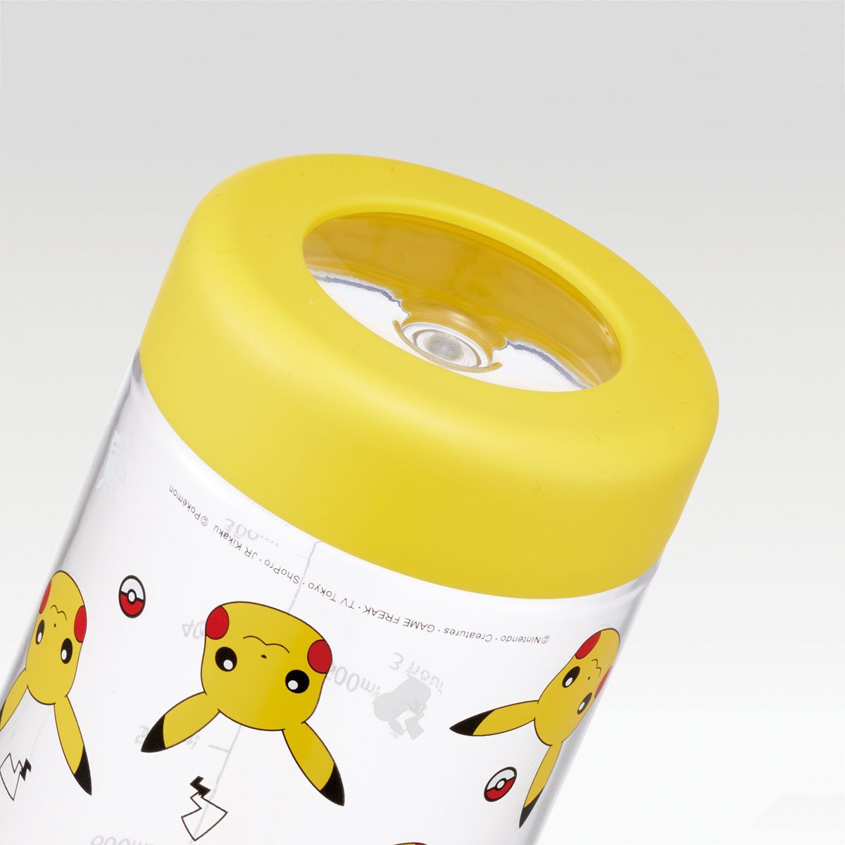 スケーター ドリンク マーカー ボトル 1L タイムマーカー 付き 目盛り 水筒 キャラクター skater PDMK10 ポケットモンスター ポケモン ピカチュウ フェイス 25【タイムマーカーウォーターボトル ウォーターボトル マグ】