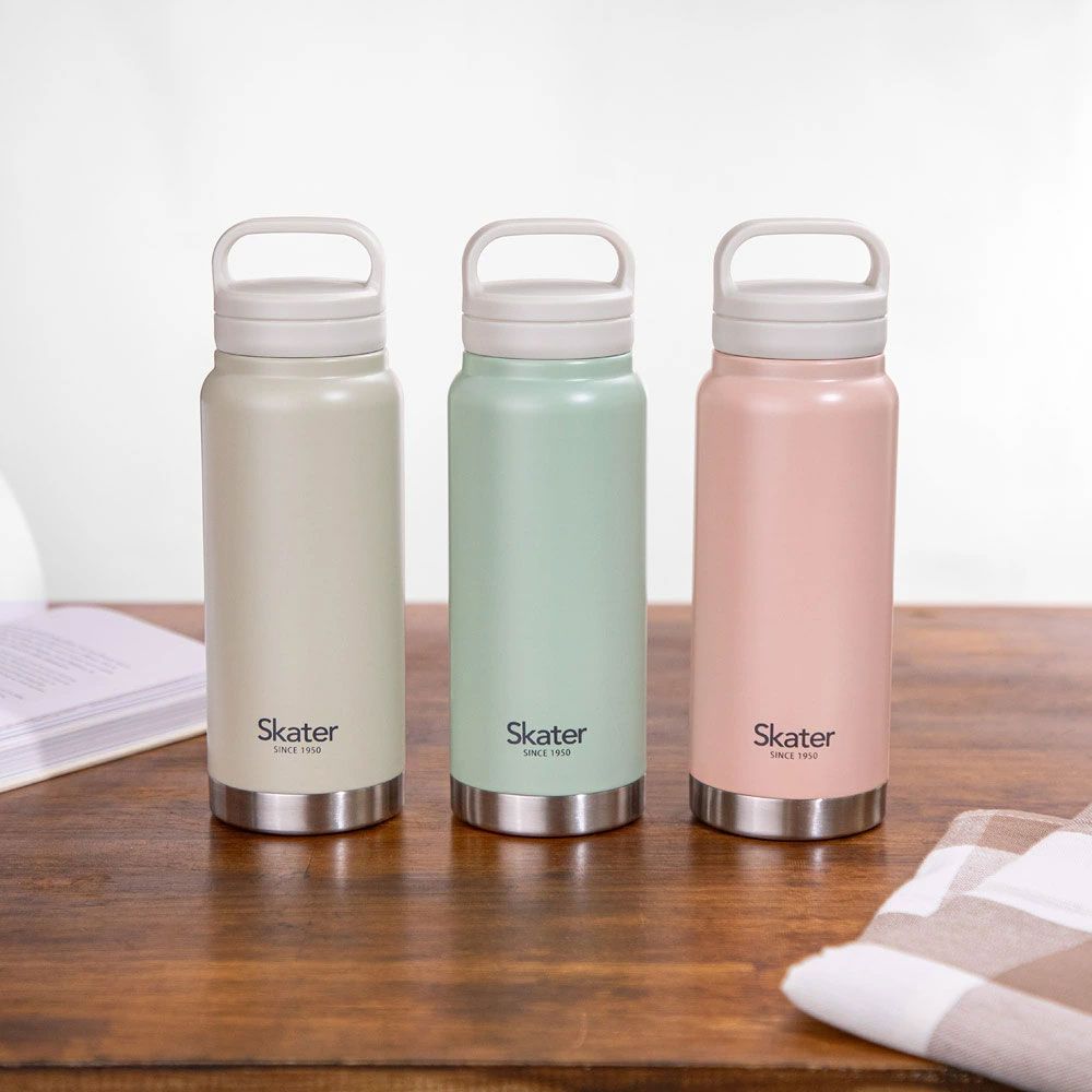 【送料無料】スクリューハンドルマグボトル 500ml くすみカラーグレー／STSC5_4973307579165