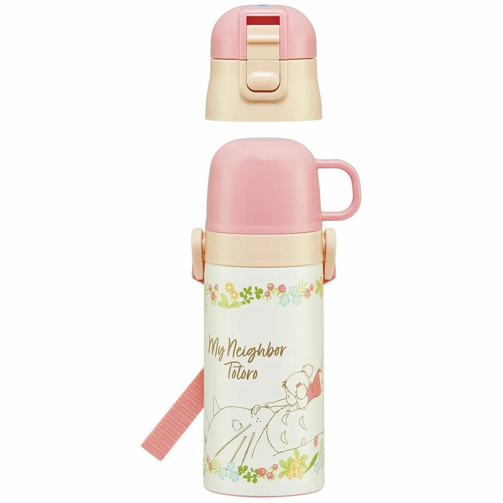 【送料無料】2WAYステンレスボトル 350ml/420mlトトロメイといっしょ/SKDC3_4973307630378