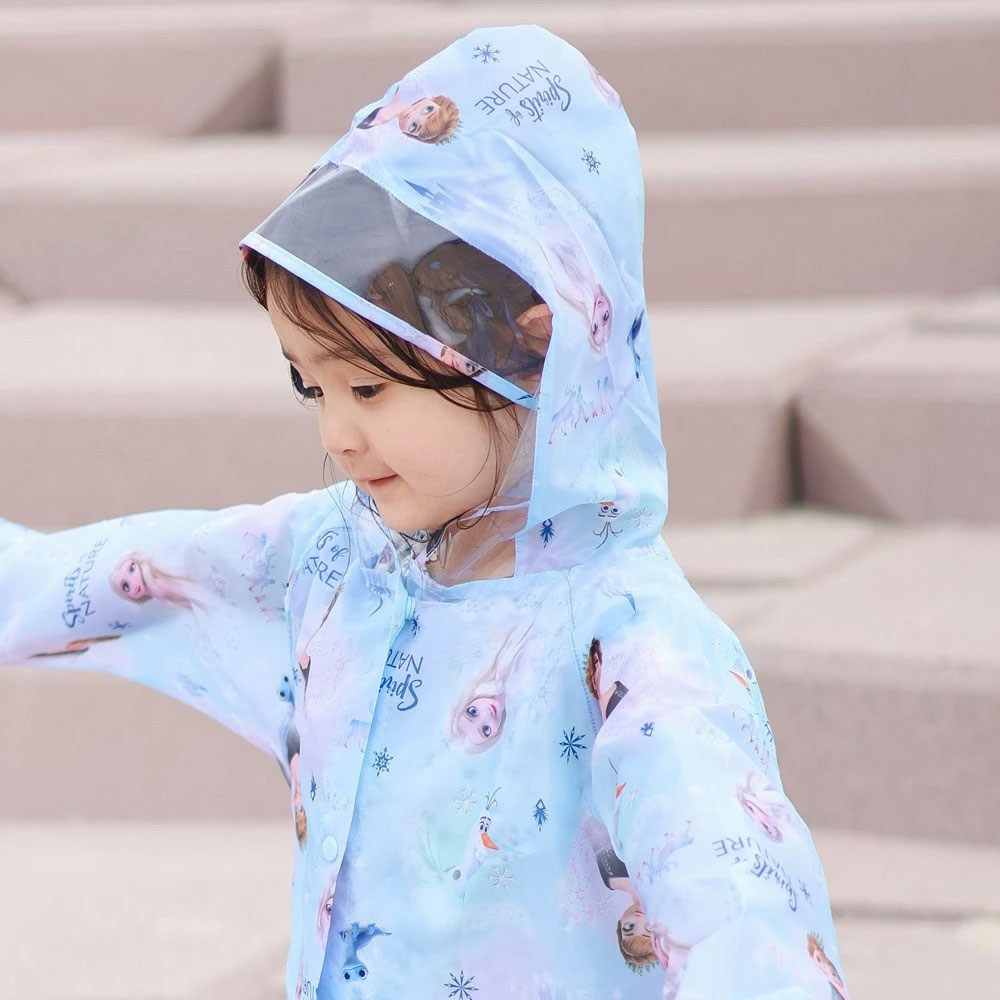 【メール便対象品】 レインコート キッズ 子供 ランドセル 対応 子ども 通学 キャラクター skater スケーター RACO1M アナと雪の女王 2 アナ雪 ディズニー 女の子 女子