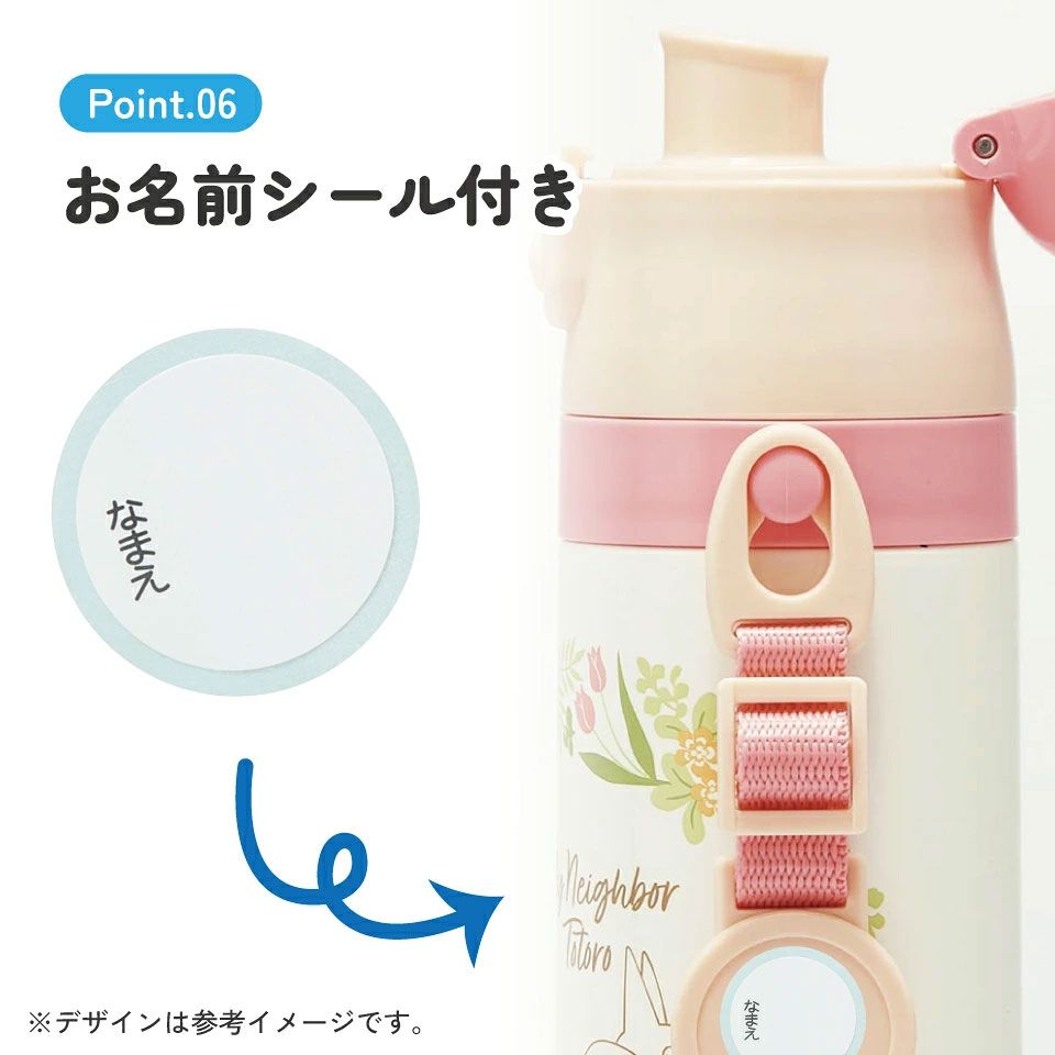 【送料無料】超軽量2WAYステンレスボトル 470ml/430mlトトロメイといっしょ／SKDC4_4973307609541