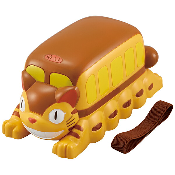 【送料無料】立体ネコバスランチボックス●となりのトトロ ネコバス●お弁当箱 ダイカット容器 小物入れ ケース インテリア オブジェ ランチボックス こどもランチ 小物収納 スタジオジブリ 猫バス スケーター