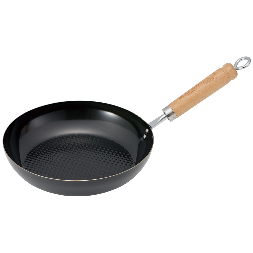 【送料無料】鉄製 エンボス フライパン 24cm ハローキティ 調理器具 サンリオ IRFP24 スケーター
