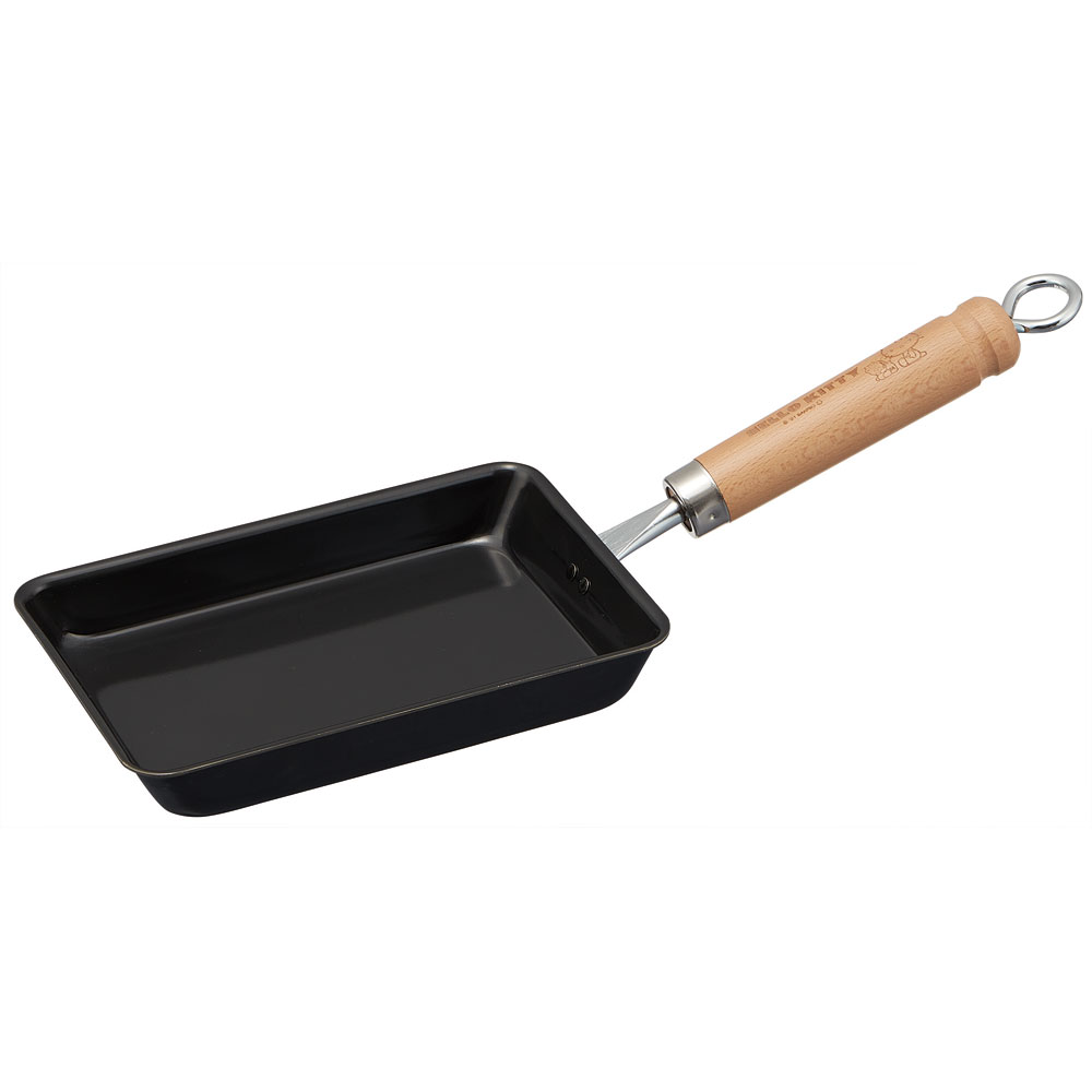 【送料無料】鉄製 ミニ 玉子焼 10×16cm ハローキティ 卵焼き フライパン 調理器具 IRT1 スケーター