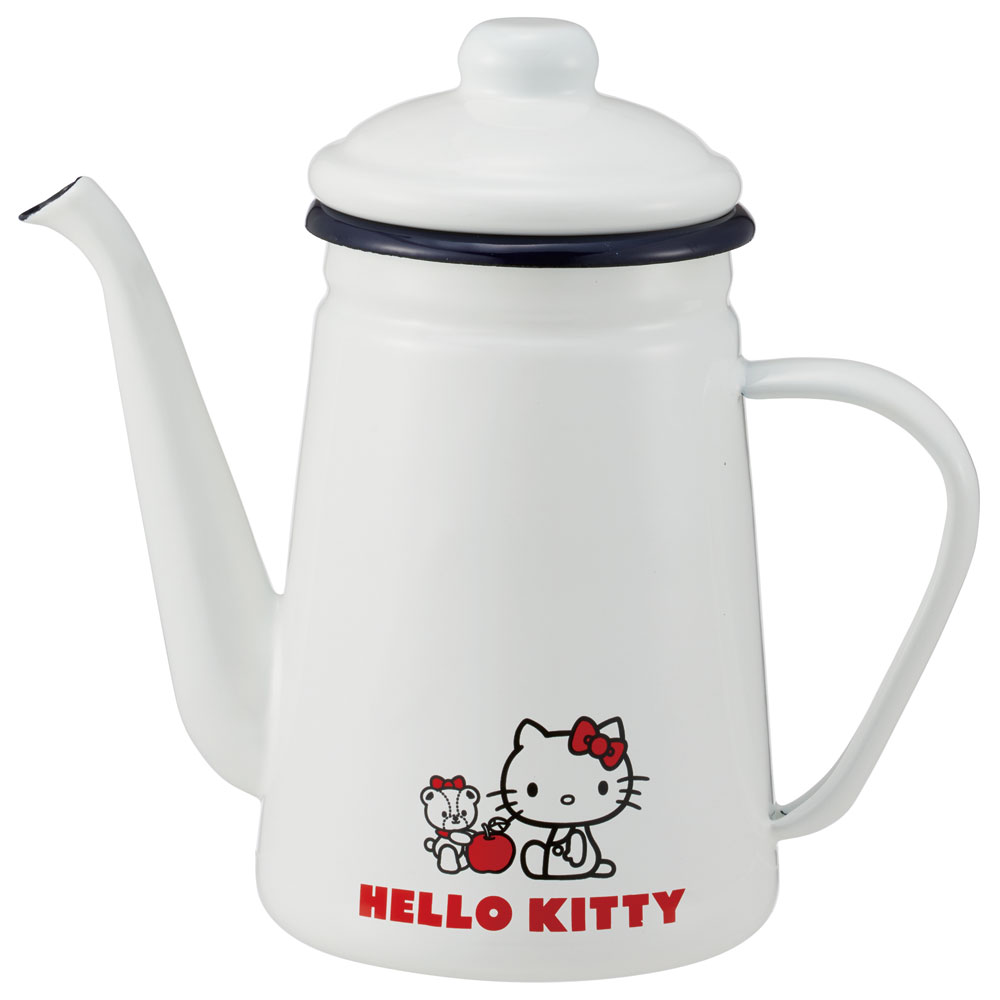 ホーロー ドリップ ケトル 1.1L やかん ヤカン ポット おしゃれ 可愛い ほうろう スケーター ENKT1