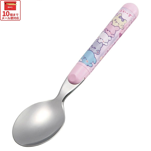 【メール便対象品】 スプーン キャラクター かわいい 子ども 子供用 食洗機対応 ランチ カトラリー skater スケーター SR1 らぶい~ず ラブイーズ すもっぴ ぴょんちー グッズ【日本製 お弁当 食事 子供 キッズ 幼稚園 保育園 小学生】