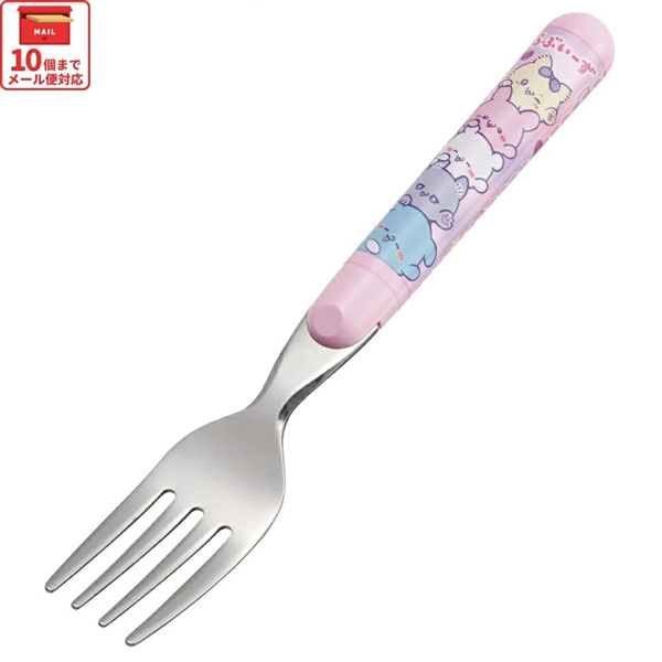 【メール便対象品】 フォーク キャラクター キッズ 食洗機対応 日本製 ステンレス ステンレスフォーク skater スケーター FR1 らぶい~ず ラブイーズ すもっぴ ぴょんちー グッズ【おしゃれ かわいい 子供 こども デザート カトラリー プチギフト】