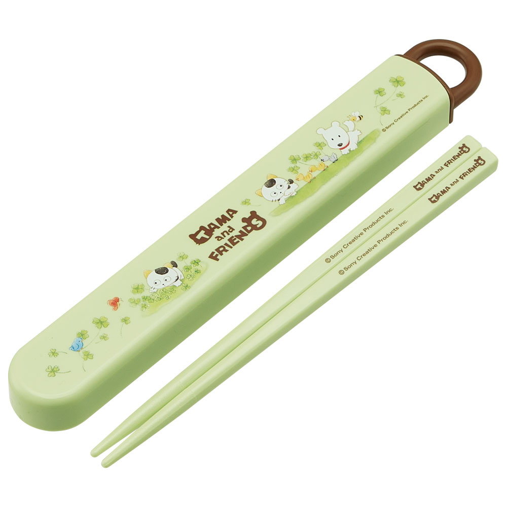 抗菌食洗機対応箸箱セット 箸16.5cm タマ&フレンズ/ABS2AMAG_4973307634574