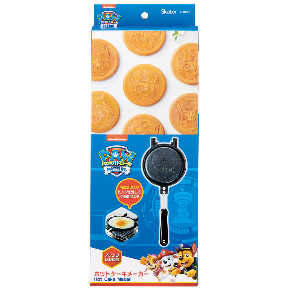 【送料無料】ホットケーキメーカー パウ・パトロール／ALHOC1_4973307663550／スケーター