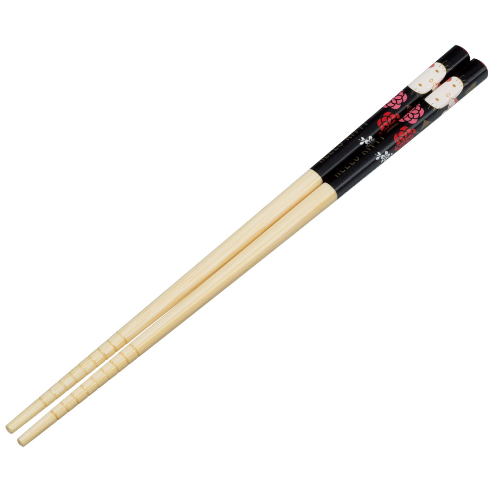 竹箸 21cm ハローキティ 千鳥/ANT4_4973307631634