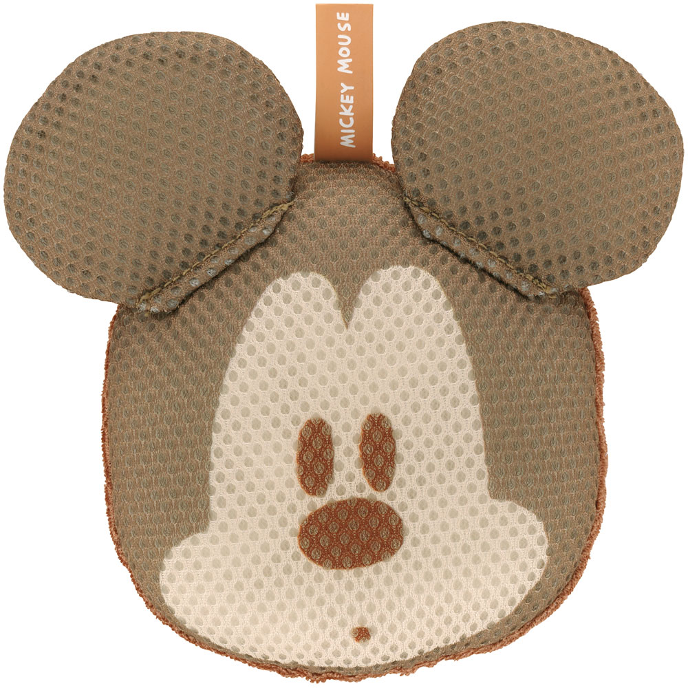 ダイカット ボディ スポンジ お風呂 バスタイム グッズ キャラクター スケーター skater BSP1D ミッキーマウス ミッキー Mickey 男の子 女の子【パイル 立体ネット おふろ オフロ 体】