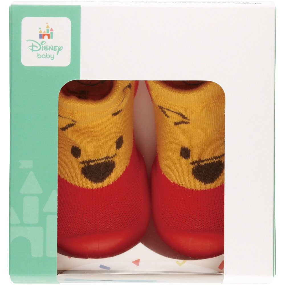 ソックス シューズ ギフトボックス S 11.9cm ベビー 靴 赤ちゃん BSSHL2G スケーター skater くまのプーさん プーさん Pooh 男の子 女の子【キャラクター 靴下 くつ クツ ファーストシューズ】