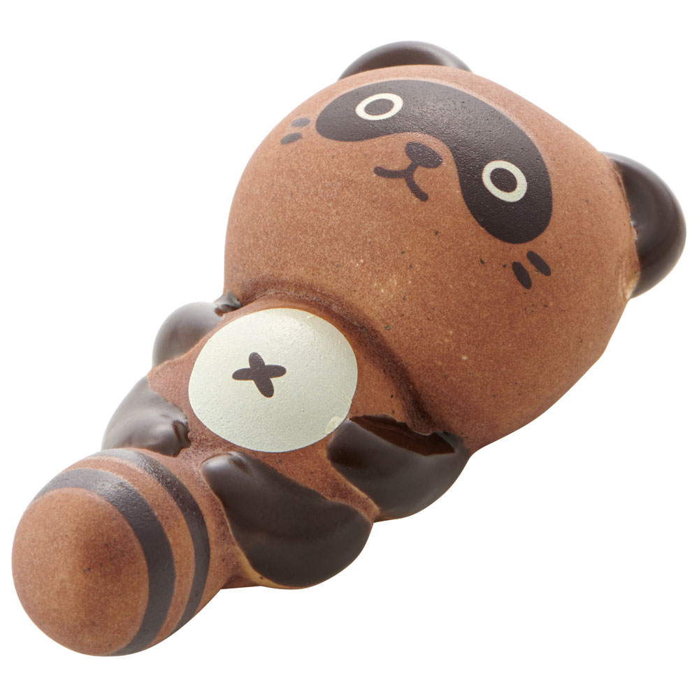 箸置き 陶器製 はしおき はし置き カトラリーレスト 陶器 かわいい スケーター skater CHO3 TANUKI たぬき タヌキ 動物柄 男の子 女の子【可愛い キッズ 子ども 子供 こども】