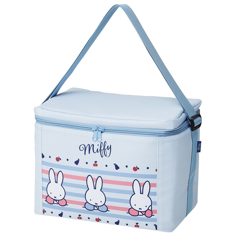 スケーター 折りたたみ 保冷 バッグ 12L ショルダーベルト付き クリアバッグ付き skater CLB12 ミッフィー Miffy うさこちゃん【折り畳み コンパクト メッシュポケット 買い物 レジャー アウトドア】