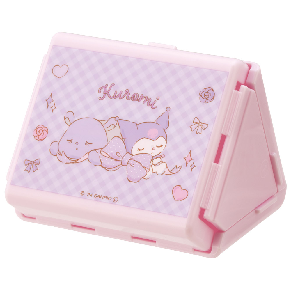 抗菌 折りたたみ おにぎり ケース おにぎりケース 子供 レンジ対応 キャラクター skater スケーター FON1AG クロミ クロミちゃん 女の子 女子