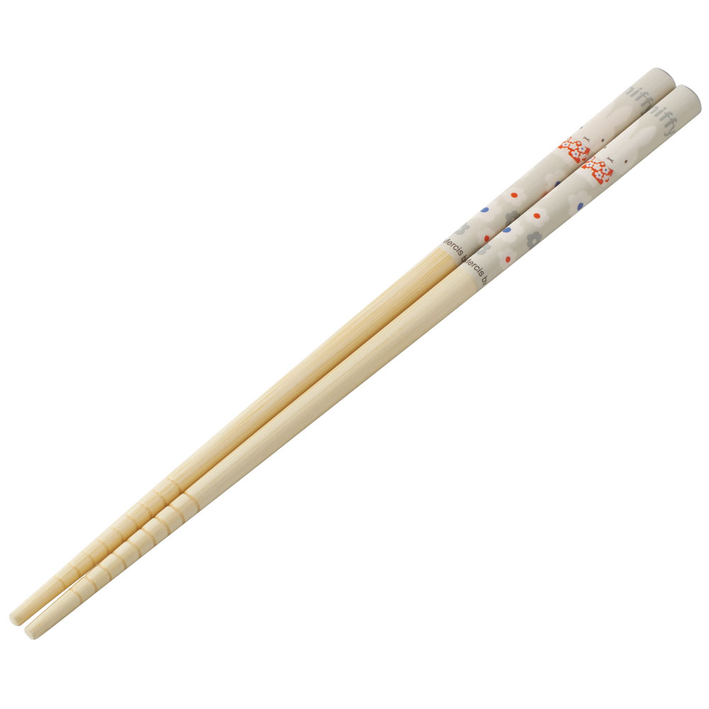 竹箸 21cm ミッフィーモノトーン／ANT4_4973307571251