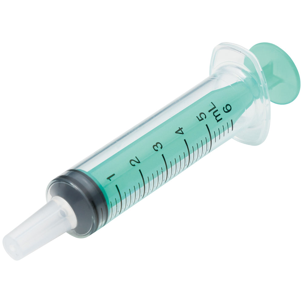 【メール便対象品】 スケーター ☆ペット用品☆ 注入用 注射器 [5ml]　ベーシック　// シリンジ 食事 補助 水分 補給 薬 介護 介助 手助け ペット 犬 猫 動物 グリーン みどり 緑 SRG5 4973307583100
