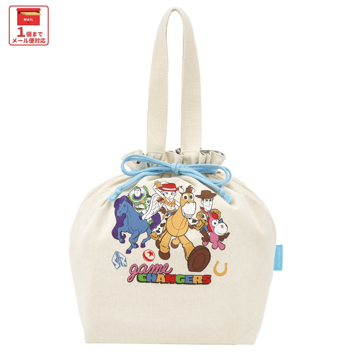 スケーター ランチバッグ 巾着型 保冷 ランチ バッグ かばん 弁当 かわいい おしゃれ skaer KBCB8 トイストーリー5 トイ・ストーリー 男の子 女の子【お弁当 カバン キャラクター 可愛い】