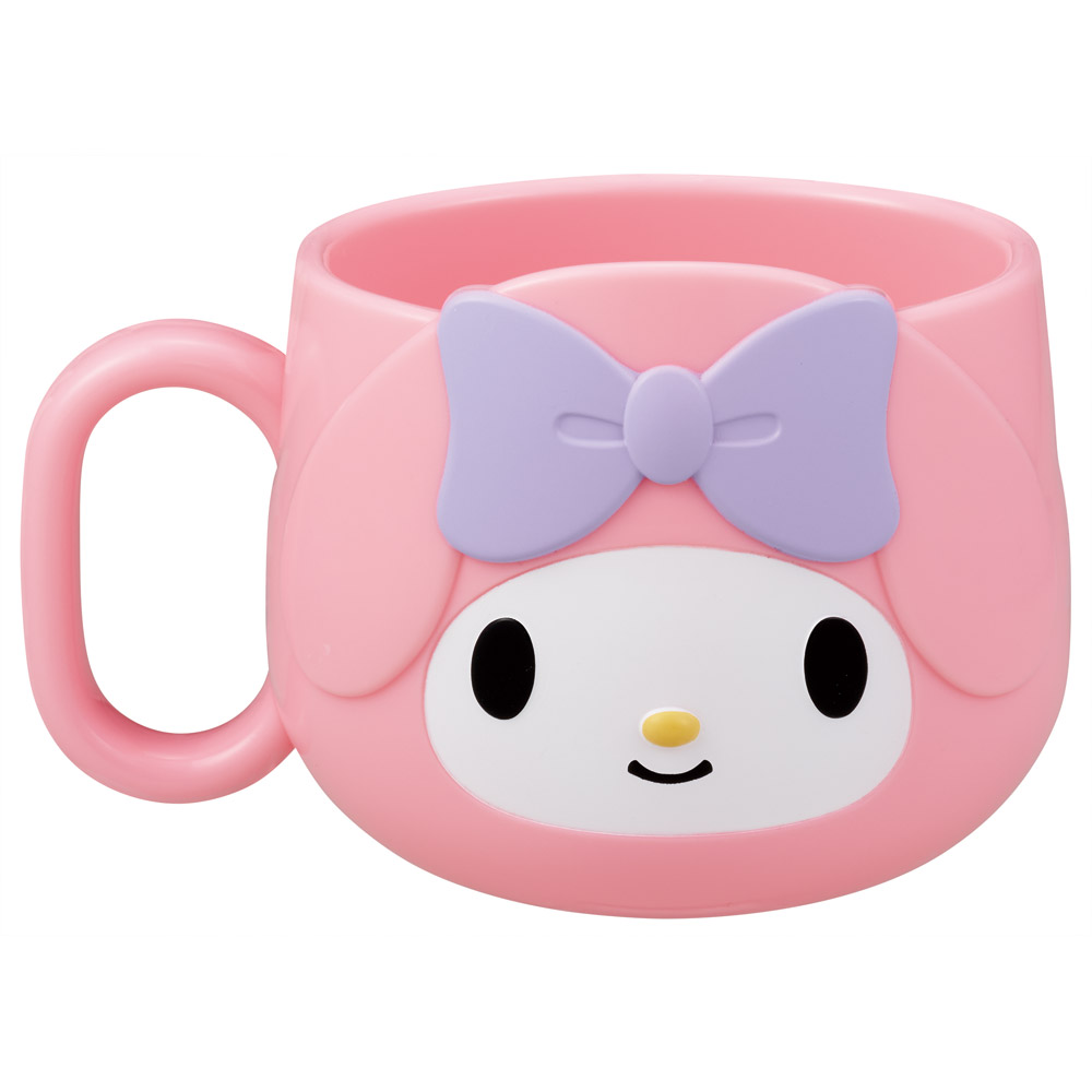 スケーター ダイカット マグコップ 230ml コップ 割れにくい プラスチック 子供 キャラクター skater KD1 マイメロディ マイメロ サンリオ 女の子 女子【かわいい おしゃれ こども 幼稚園 保育園 幼児 食器】