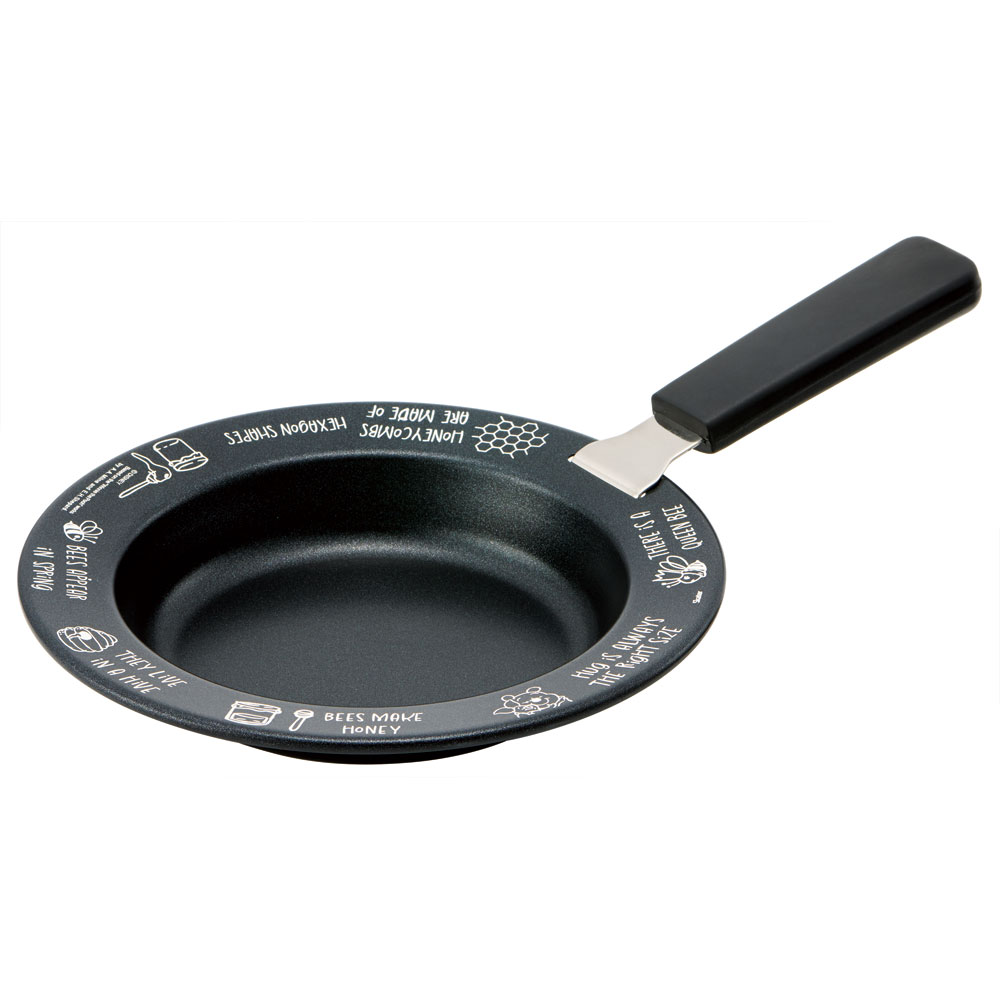 ハンドル付き 鉄皿 22cm キッチン 用品 グッズ 調理器具 調理 料理 皿 IH対応 スケーター skater KIPH1 くまのプーさん プーさん Pooh 女性 レディース