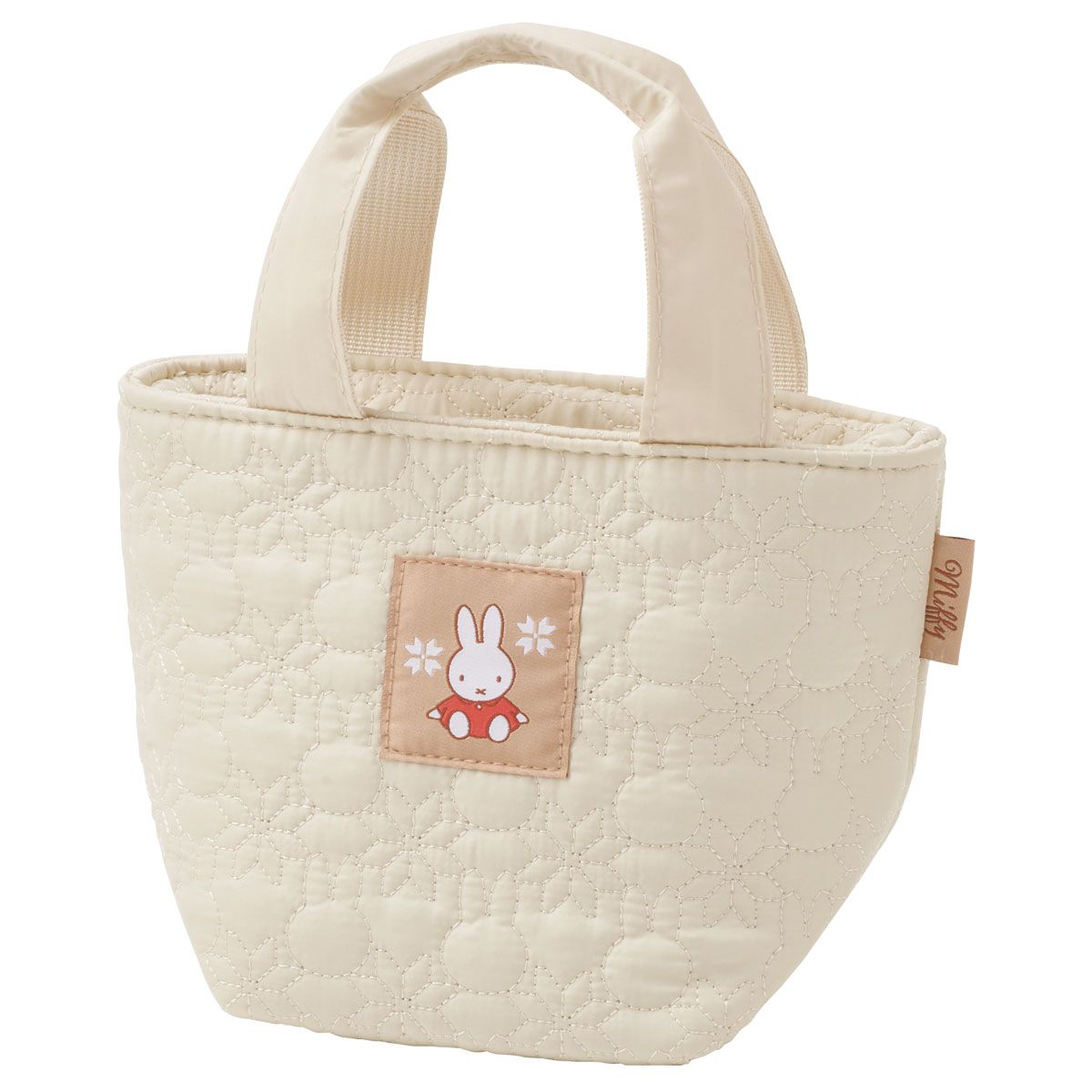 スケーター 保温 保冷 ジャー用 ランチバッグ キルティング 小さめ キャラクター おしゃれ skater KKLB1 ミッフィー Miffy うさこちゃん 女の子 女性【保温弁当箱 保温ジャーお弁当 大人 可愛い ランチバック】