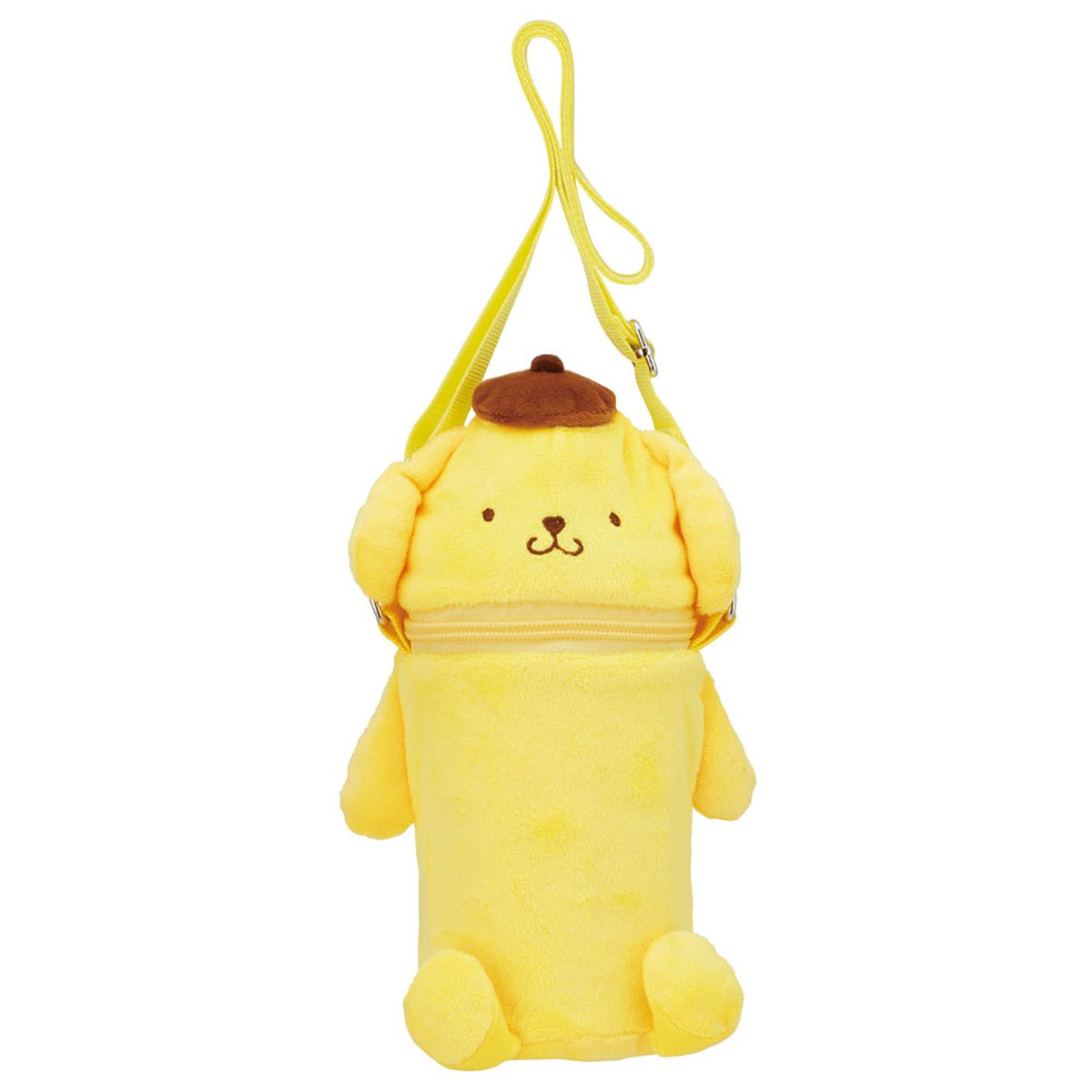 スケーター ダイカット ペットボトル ケース ホルダー ぬいぐるみ アルミ蒸着 キャラクター skater KNBH1 ポムポム プリン サンリオ 女の子 男の子 女子【保温 保冷 ペットボトルケース お出かけ 子供 かわいい】