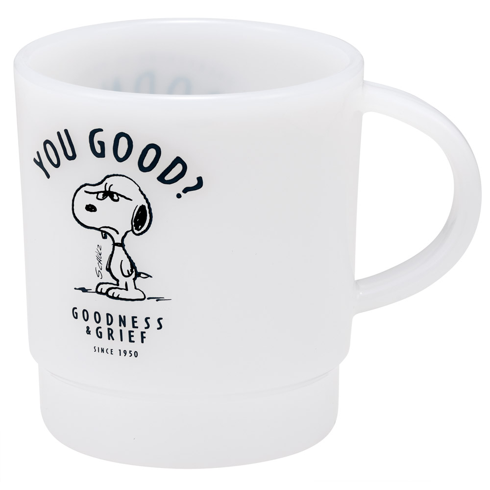スタッキング コップ 重なるカップ 食事 飲料 マイカップ マイコップ キャラクター スケーター skater KP1 スヌーピー SNOOPY グッドネス PEANUTS GOODNESS 75th