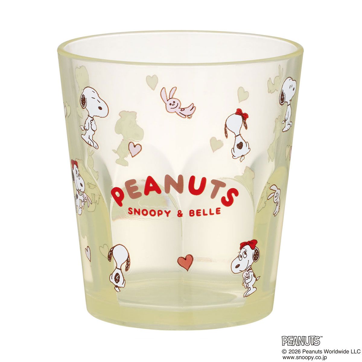スケーター アクリル コップ 割れにくい 280ml プラスチック 子供 キッズ キャラクター skater KSA4J スヌーピー ベル チラシ SNOOPY ピーナッツ【透明 クリア アクリルコップ 洗面所 タンブラー】