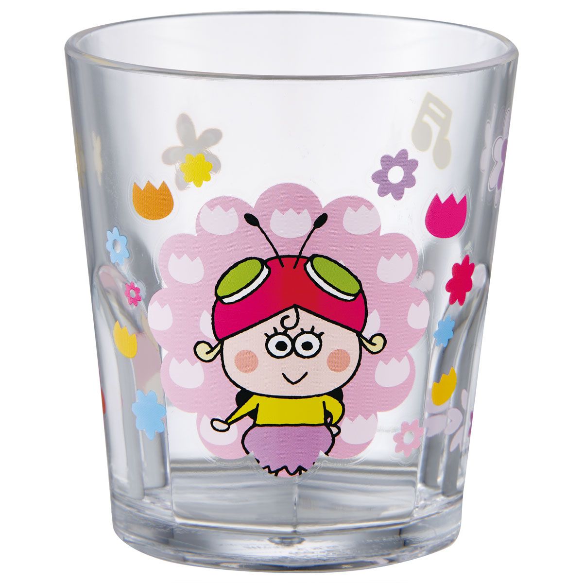 スケーター アクリル コップ 割れにくい 280ml プラスチック 子供 キッズ キャラクター skater KSA4J はなかっぱ アゲルちゃん グッズ【透明 クリア アクリルコップ 洗面所 タンブラー】