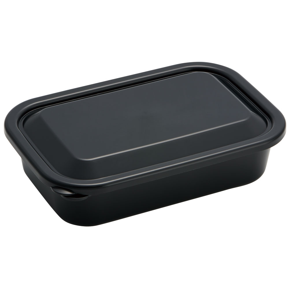 フード ランチ ケース M 830ml スモーク ブラック　弁当箱 ふわっと フタ LFP8 スケーター