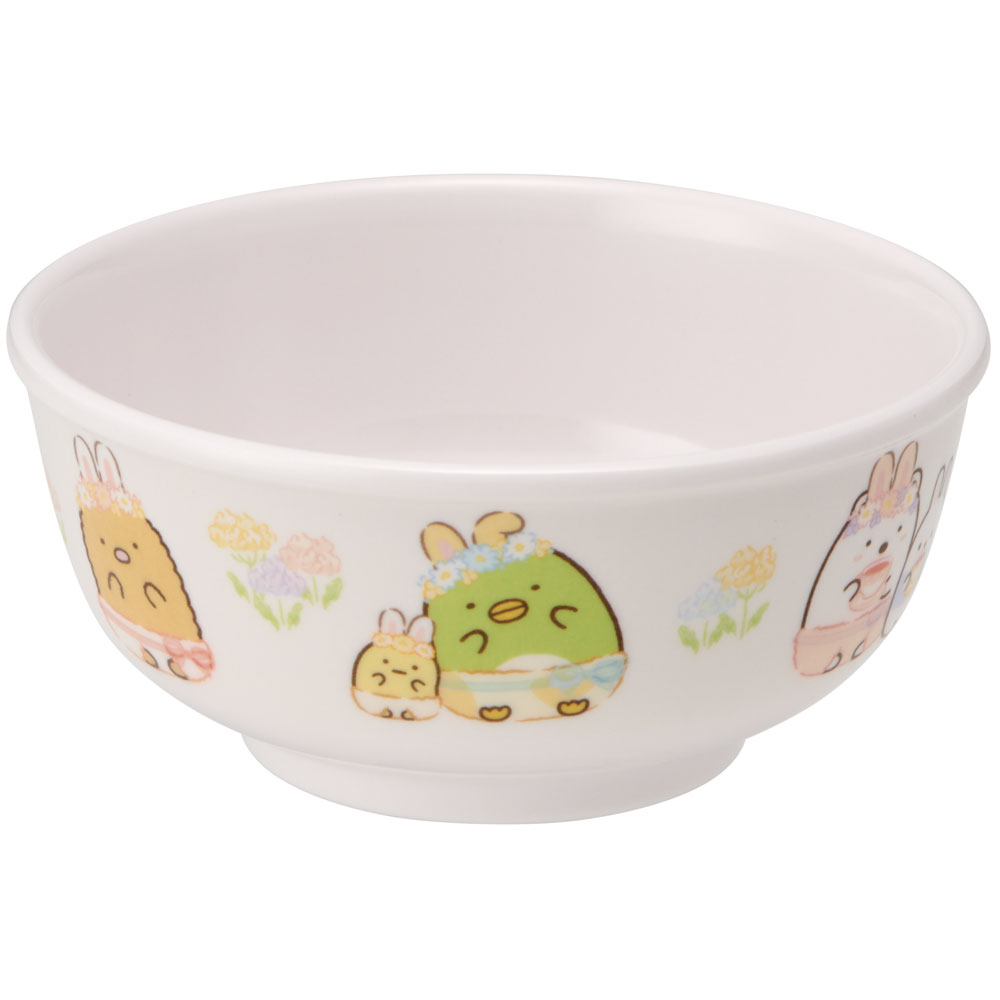 メラミン 茶わん 子供 食器 お椀 ボウル カップ 軽量 丈夫 メラミン食器 子ども食器 M320 スケーター すみっコぐらし すみっこ ぐらし 女の子 女子【食洗機対応 キャラクター かわいい こども 子ども キッズ お茶碗】