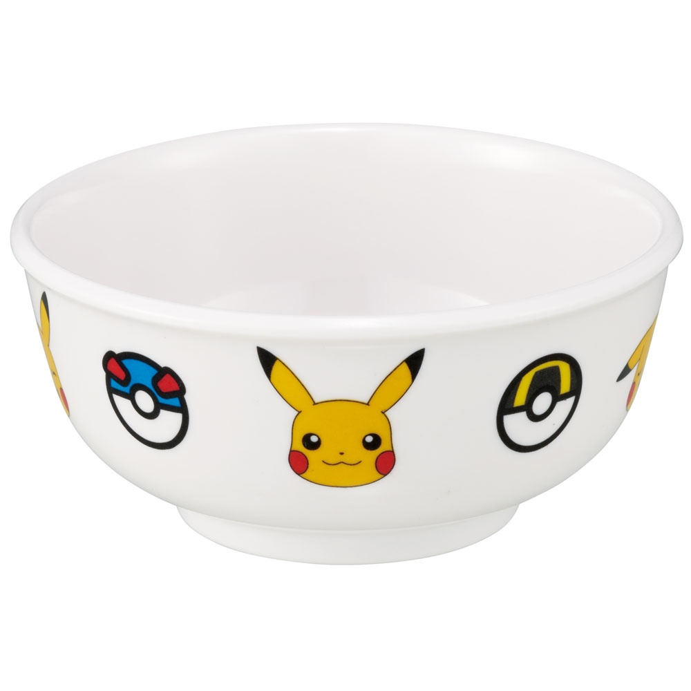 メラミン 茶わん 子供 食器 お椀 ボウル カップ 軽量 メラミン食器 子ども食器 skater M320 スケーター モンスターボール ポケモン ピカチュウ ポケットモンスター【食洗機対応 キャラクター かわいい こども 子ども キッズ お茶碗】